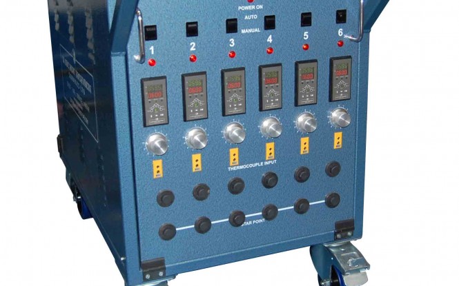 یونیت کنترل حرارت شش کاناله 65 ولتی مدل GHT-1001 ساخت گلوب انگلستان